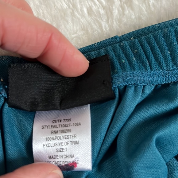 Y2K TORRID Lace, Mesh, & Glitter Babydoll Halter - Picture 10 of 11